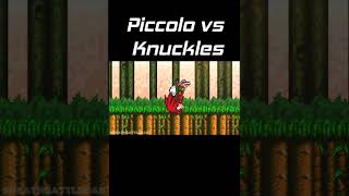 Piccolo vs Knuckles! #deathbattle #sonic #dbz