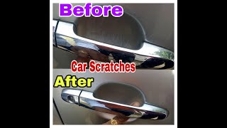 Car Scratches Removing !! కొత్త కారు మీద గీతలా?