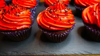 San Valentino cupcake al cioccolato senza glutine.