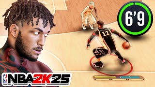 I took my 6'9 PLAYMAKING GLASS CLEANER to PROVING GROUNDS in NBA 2K25.......😈