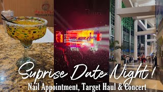 SURPRISE DATE NIGHT! Target haul, nail Appointment & more| Stephanie Giselle