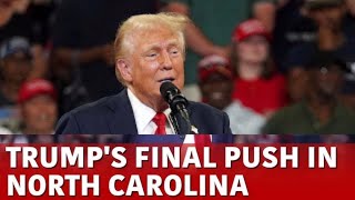 Donald Trump Delivers Fiery Speech in Greensboro: Key Highlights from His 2024 Campaign Rally