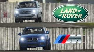 Forza 7 Battle! - Top Gear - Range Rover Supercharged vs BMW X5M on the Track