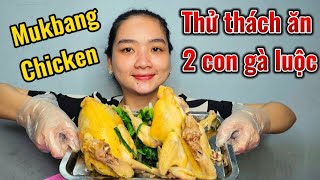 THỬ THÁCH ĂN 2 CON GÀ TRE NHƯNG KHÔNG NỖI - Nhưng Thịt Ngon Dai,Thơm Nức Mũi | Gia đình A Quắn