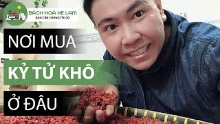 Câu Kỷ Tử Đỏ Mua Ở Đâu Không Chất Bảo Quản , Giá bán bao nhiêu  | Bách Hóa Xe Lam