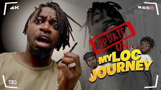 LOC VLOG | UPDATE on my Loc Journey | My Loc FELL OUT😱😲