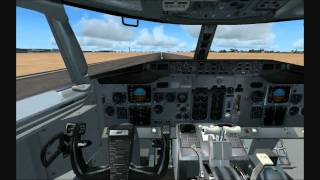 Flight Simulator X (FSX) - Boeing 737 - Rome to Ibiza