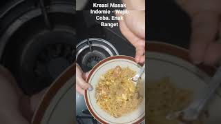 Indomie Becek - Kreasi Masak Indomie (kalian harus coba) #shorts #indomie