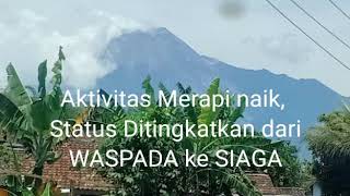 Status SIAGA, 120 warga Lereng Merapi Dievakuasi