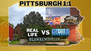 Building the MOST REALISTIC neighborhood in Cities Skylines Pittsburgh