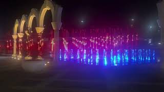 Dancing Fountain in Fanateer Jubail Saudi Arabia