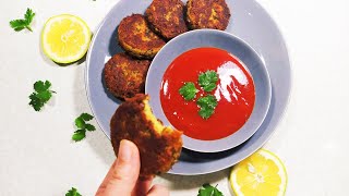 Lentils are a good substitute for meat! Lentil cutlet recipe with easy method(Vegan)easy cookingASMR