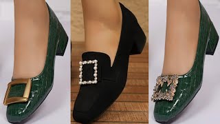 2024 SLIP ON APPEALING PUMPS SHOES NEW DESIGNS FOR WOMEN LATEST COMFORTABLE PRETTY SHOES COLLECTION