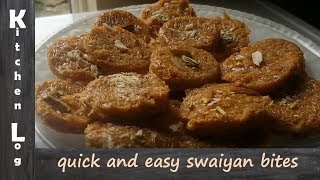 Swayian bites quick and easy dessert.