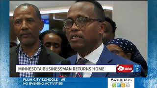 KARE 11: Phillips helps Minnesota Businessman, Tashitaa Tufaa return home