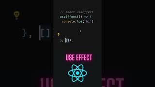 React useEffect Explained FAST! Essential Tips in 55s