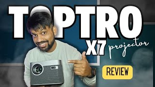 Toptro X7 Projector Review | The Home Theatre which you can afford