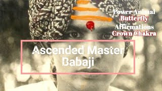 Ascended Master: Babaji | Power Animal: Butterfly | Affirmation: Crown Chakra