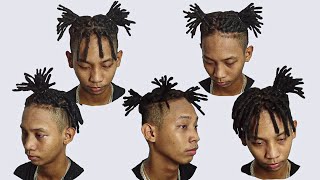 EASY STYLES FOR SHORT DREADLOCKS