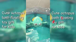 Cute octopus bath floating toy gift for kids