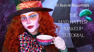 31 DAYS OF HALLOWEEN | The Mad Hatter Makeup Tutorial