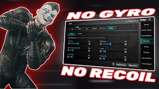 NO GYRO🔥 PRO Sensitivity Settings Zero RECOIL For Any Device 😱| Update 2.3 PUBG Mobile & BGMI