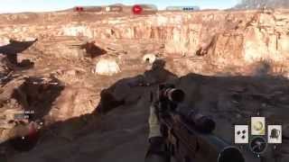 Star Wars Battlefront Beta - Tatooine Survival Solo