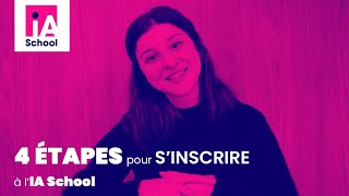 4 étapes pour s'inscrire à l'IA School 💪🏻