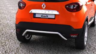 Tagumine kaitseraud ANTEC Renault Captur 2013 42mm