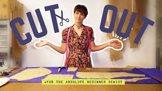 CUT IT OUT ✂️Part 1 ✂️How To Cut Fabric with a Pattern Like a Pro