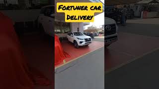 Fortuner car delivery 😍🚚 #ytshorts #shorts #trending #toyota #fortuner #legender #wheelsofindia