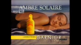 GARNIER AMBRE SOLAIRE SOLARI (1990) Spot Anni 90