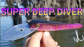 How to make a deep diving crankbait, Extreme crankbait build  #makinglures #crankbait