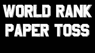 World Rank Paper Toss - VR Trailer [Quest]