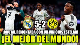 ⭐️ BRUTAL REMONTADA DEL MADRID CON UN VINICIUS ESTELAR QUE METER 3 GOLES | ¡ES EL MEJOR DEL MUNDO!