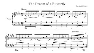 The Dream of a Butterfly (Sheet Music) - Davide Gullotto