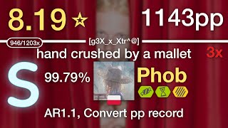 🔔(2023) 8.19⭐Phob | 100 gecs - hand crushed by a mallet [g3X_x_Xtr^@] +EZHTHD 1143pp 99.79% 3x