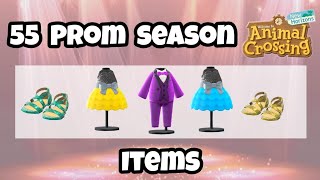 55 Prom Items in ACNH for prom season | Animal Crossing New Horizons