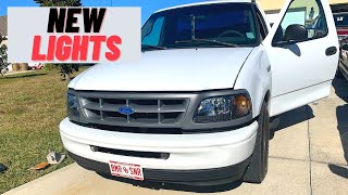 Ford truck gets new headlights and blinkers