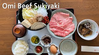 Omi Beef Sukiyaki(近江牛すき焼き、西川)