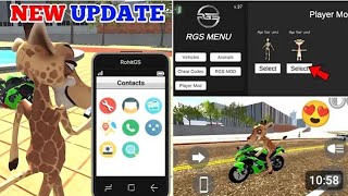 Indian Bike Driving 3D New Giraffe Character Cheat Code in Update 😍💯| New Update | Kapil in Game