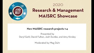 2020 Showcase | New MAISRC research projects 1-4