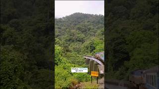 ಸುಬ್ರಹ್ಮಣ್ಯ ಸಕಲೇಶಪುರ ರೈಲು ಮಾರ್ಗ 😍 #hillstation #sakleshpur #karnataka #train #traintravel #railfan