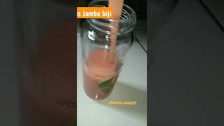 JUS JAMBU BIJI SEGAR BISA BUAT DIRUMAH #jusjambu