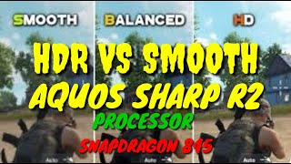 Pubg mobile Hdr ultra 40 fps m24 and smooth extream 60 fps AR  m416 gameplay clip aquos sharp r2