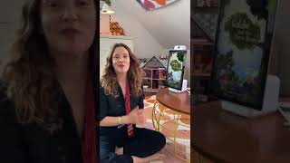 Drew Barrymore in Instagram live stream