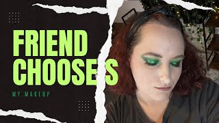 Friend chooses my makeup with @deliciously2wicked  #beauty #makeup #womenwhocollab #odenseye