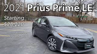 2021 Prius Prime LE Walk Around