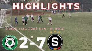 Matchday 14 | U13 FK Příbram 2 - 7 AC Sparta Praha U12 | Česká Liga Žáků U13 - 8.Kolo | Října 2024