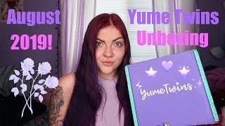 August Yume Twins Unboxing 2019! | Makayla Wetmore